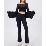 ヨガパンツ レディース フレア | teddyshop | 詳細画像12 