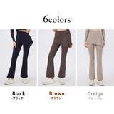 ヨガパンツ レディース フレア | teddyshop | 詳細画像9 