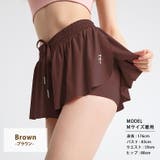 ヨガパンツ インナー付きショートパンツ 全9色 | teddy | 詳細画像6 