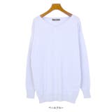 ニット レディース Vネック | terracotta | 詳細画像9