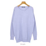 ニット レディース Vネック | terracotta | 詳細画像10