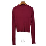 ニット レディース ハイネック | terracotta | 詳細画像6 