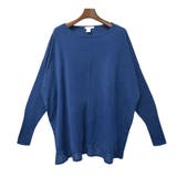 3.ネイビー | ドルマン ニット ニットソー | terracotta