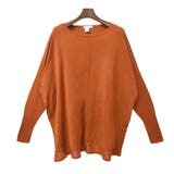 4.レンガ | ドルマン ニット ニットソー | terracotta