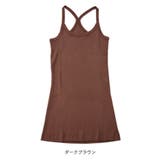 キャミソール バッククロス ロング丈 | terracotta | 詳細画像27