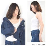 キャミソール バッククロス ロング丈 | terracotta | 詳細画像14