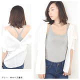 キャミソール バッククロス ロング丈 | terracotta | 詳細画像15