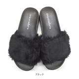 ファーサンダル 厚底 レディース | terracotta | 詳細画像4 