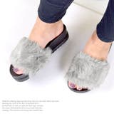 ファーサンダル 厚底 レディース | terracotta | 詳細画像11 