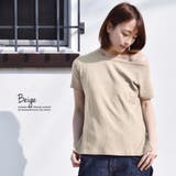カットソー サーマル ワッフル | terracotta | 詳細画像12