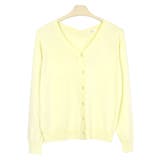 ４．イエロー | ニット カーディガン ニットカーデ | terracotta