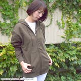 パーカー レディース 大きめ | terracotta | 詳細画像12 