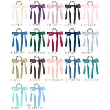 ヘアゴム ロングリボン ヘアポニー | terracotta | 詳細画像2 