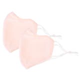 2.ピーチ２枚セット | マスク 洗える ２枚セット | terracotta