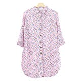 ６．MIX小花柄ピンク | ブラウス シャツ 長袖 | terracotta