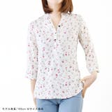 シャツ ブラウス 七分袖 | terracotta | 詳細画像4 