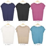 ニット レディース 半袖 | terracotta | 詳細画像2 