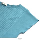 ニット レディース 半袖 | terracotta | 詳細画像5 