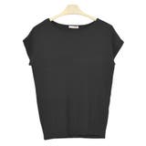 ２．ブラック | ニット レディース 半袖 | terracotta