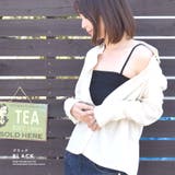 リブ キャミソール レディース | terracotta | 詳細画像12