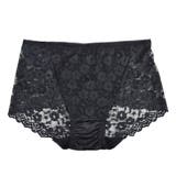 ３．ブラック | 総レース ショーツ セクシーランジェリー | terracotta