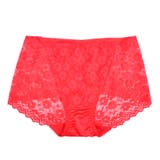 ４．レッド | 総レース ショーツ セクシーランジェリー | terracotta