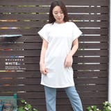 Tシャツ カットソー ロング丈 | terracotta | 詳細画像10 