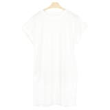 １．ホワイト | Tシャツ カットソー ロング丈 | terracotta