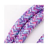 4.パープルMIX | スマホショルダー ストラップ付き クリアケース | terracotta