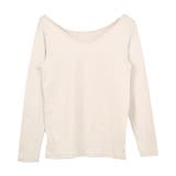 ８．ベージュ | あったかインナー 長袖 裏起毛 | terracotta