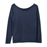 １０．ネイビー | あったかインナー 長袖 裏起毛 | terracotta