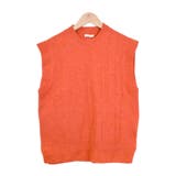 4.オレンジ | ニットベスト レディース トップス | terracotta