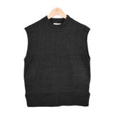 6.ブラック | ニットベスト レディース トップス | terracotta