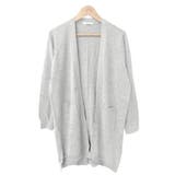 ３．グレー | カーディガン ロング ニットカーディガン | terracotta