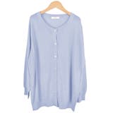 6.ブルー | カーディガン レディース 秋 | terracotta