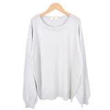 2.ビジュー付グレー | ニット セーター ビジュー付き | terracotta