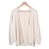 ２．ベージュ | カーディガン トッパー ニットカーデ | terracotta