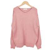 ２．ピンク | ニット ワイドリブ トップス | terracotta