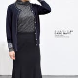 カーディガン ニットカーデ 七分袖 | terracotta | 詳細画像13 