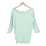 2.ミント | ニットソー リブ ニット | terracotta