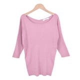 3.ピンク | ニットソー リブ ニット | terracotta