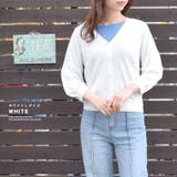 カーディガン 七分袖 薄手 | terracotta | 詳細画像13