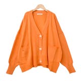 １．オレンジ | カーディガン 秋 冬 | terracotta