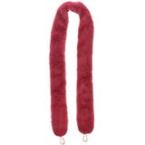 ４．レッド | ファー ショルダーベルト ショルダーストラップ | terracotta