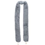 ５．ダークグレー | ファー ショルダーベルト ショルダーストラップ | terracotta