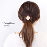 シュシュ ヘアゴム レディース | terracotta | 詳細画像9