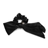 １．ブラック | シュシュ ヘアアクセサリー ヘアゴム | terracotta