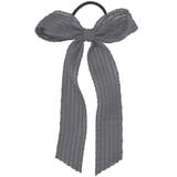 ２．グレー | BIG リボン ヘアポニー | terracotta