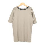 4.Aタイプ×モカ | カットソー 半袖 リブ | terracotta
