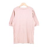 12.Bタイプ×ピンク | カットソー 半袖 リブ | terracotta